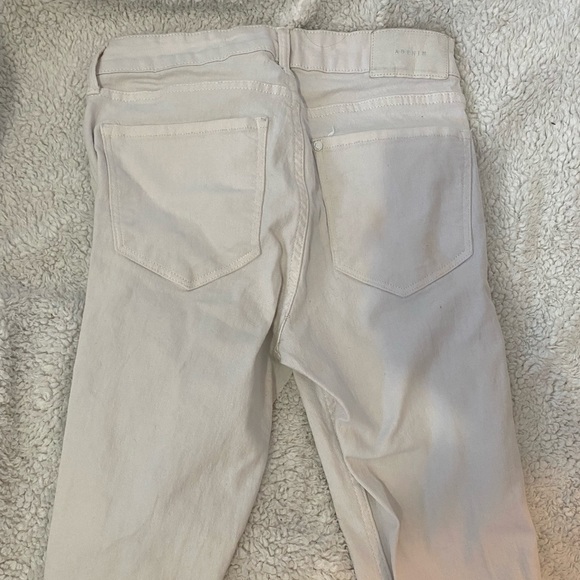 H&M White High Waisted Skinny Jeans - Picture 4 of 6